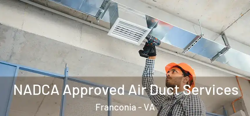  NADCA Approved Air Duct Services Franconia - VA